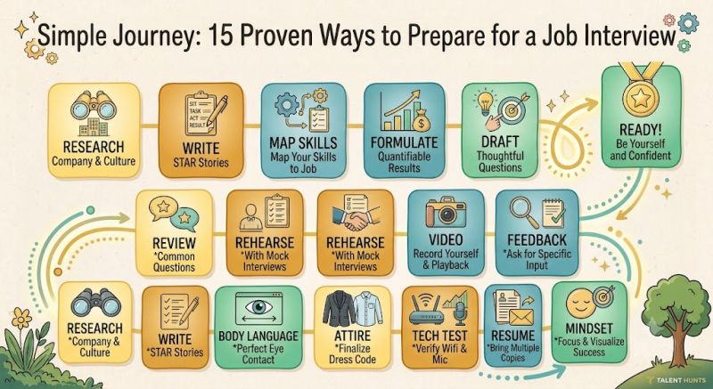 15 Proven Ways to Prepare for a Job Interview