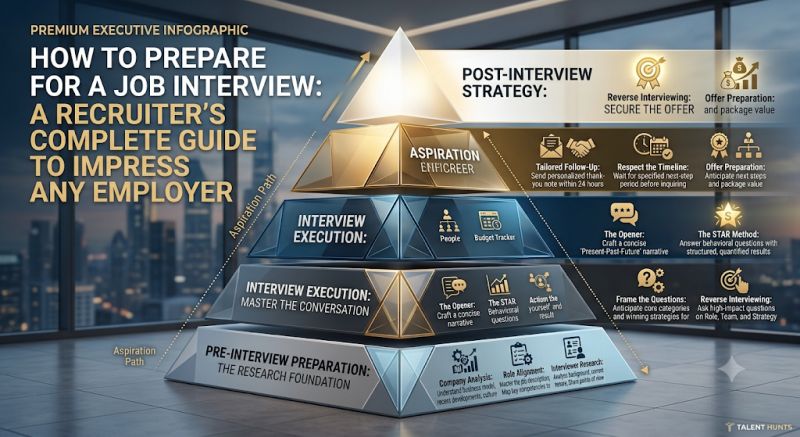 How to Prepare for a Job Interview: A Recruiter's Complete Guide to Impress Any Employer